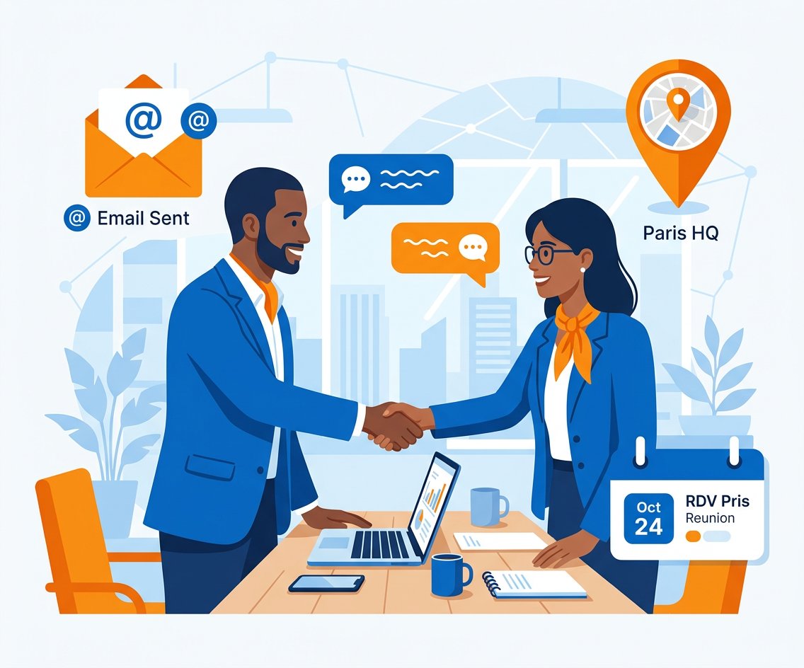 Prise de contact et début de partenariat